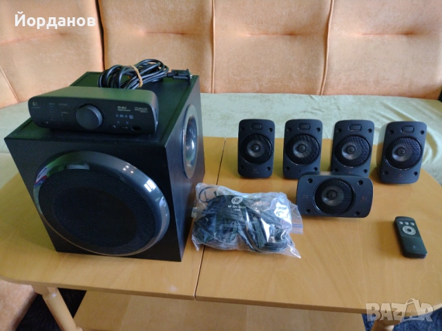 Аудиосистема от висок клас Logitech Z906 5.1 THX