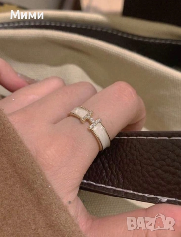 Пръстен Hermes, снимка 2 - Пръстени - 54109830