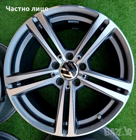 Продавам 4бр 18-ки джанти за Фолксваген Пасат, Тигуан, Шаран, Голф , снимка 4 - Гуми и джанти - 53622560