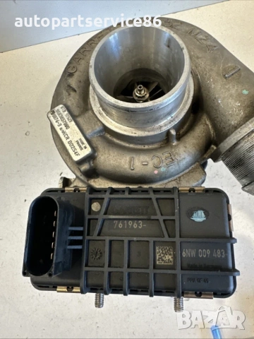 Турбокомпресор с актуатор Garrett за Peugeot 4007 2.2 HDI (2009) 9683657880, снимка 3 - Части - 53679409