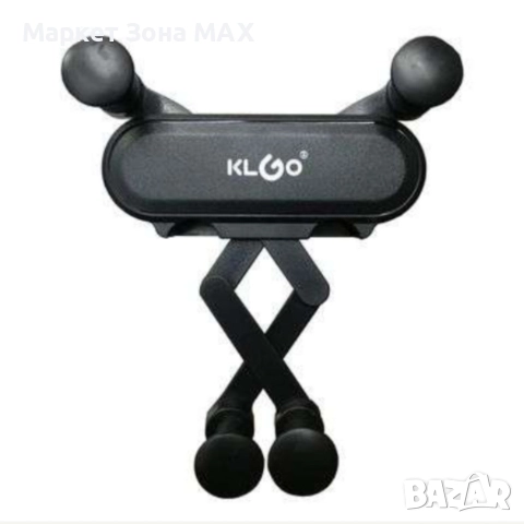Гравитационна стойка за телефон за кола KLGO Z19 – 360° въртене, монтаж на климатична решетка, снимка 2 - Аксесоари и консумативи - 52931336