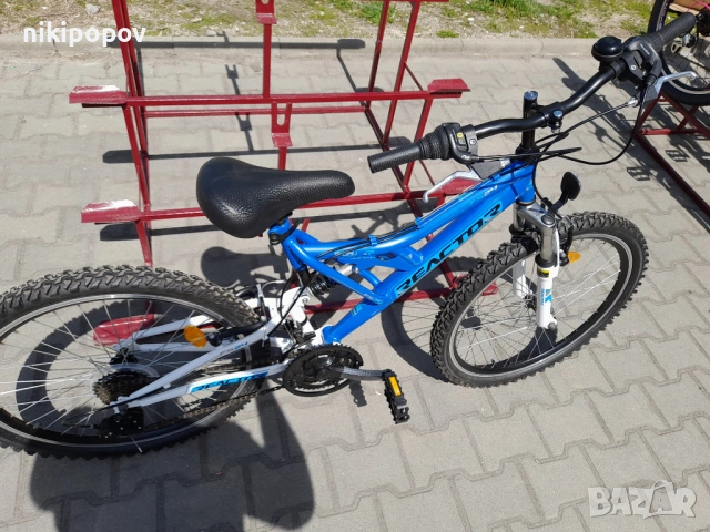 REACTOR Велосипед 24" FREAK син, снимка 7 - Велосипеди - 53839441