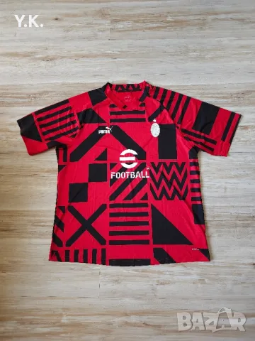 Оригинална мъжка тениска Puma DryCell x AC Milan / Season 22-23 Pre Match, снимка 1 - Тениски - 47105157