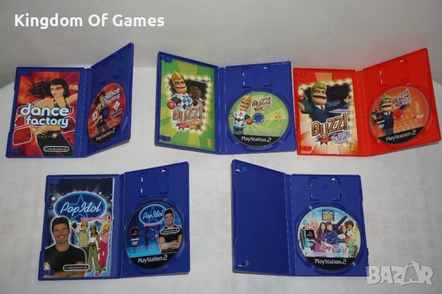 Игри за PS2 SingStar: 80's/90's/Rock Ballads/Rocks!/Singalong with Disney/EyeToy 1 2 3/Pop Idol/Buzz, снимка 17 - Игри за PlayStation - 54078078