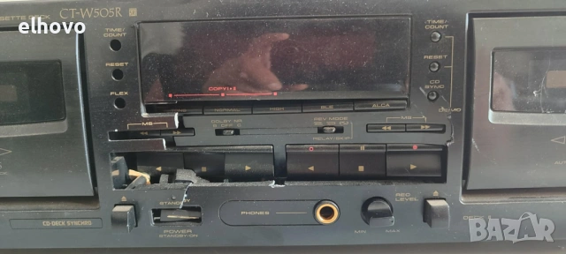 Дек Pioneer CT-W505R, снимка 6 - Декове - 53084068