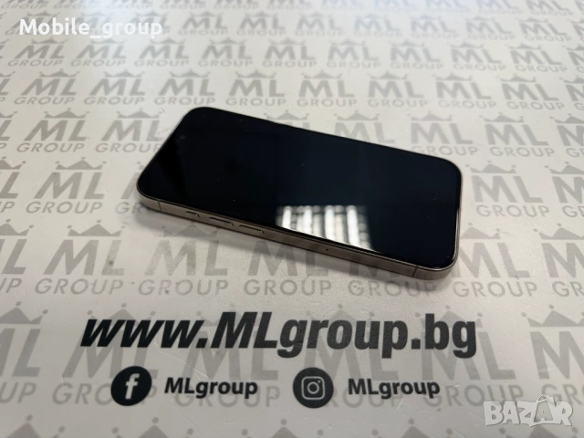 #MLgroup предлага iPhone 15 Pro 256GB Black 87%, втора употреба., снимка 2 - Apple iPhone - 53781944