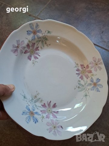 голяма българска порцеланова купа Изида    26/2, снимка 3 - Сервизи - 50598268