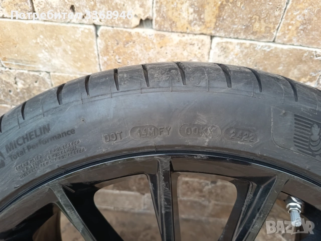 Джанти Mercedes 20" 5x112 с гуми Мишелин, снимка 5 - Гуми и джанти - 54086739