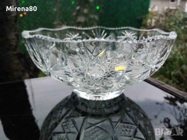 Кристална купа - СССР - нова !, снимка 6 - Антикварни и старинни предмети - 53433262