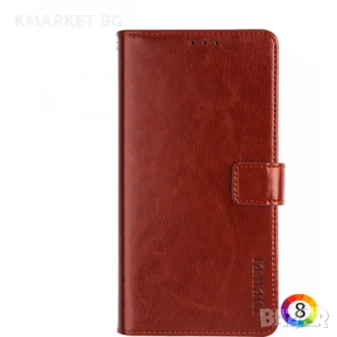 Blackview BV9100 Magnetic Wallet Кожен Калъф и Стилус, снимка 6 - Калъфи, кейсове - 48169459