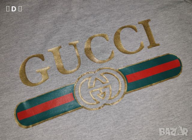 GUCCI тениска- М, снимка 3 - Тениски - 45469856