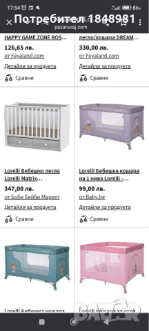 Lorelli бебешко легло/кошара, снимка 3 - Кошарки - 45049711