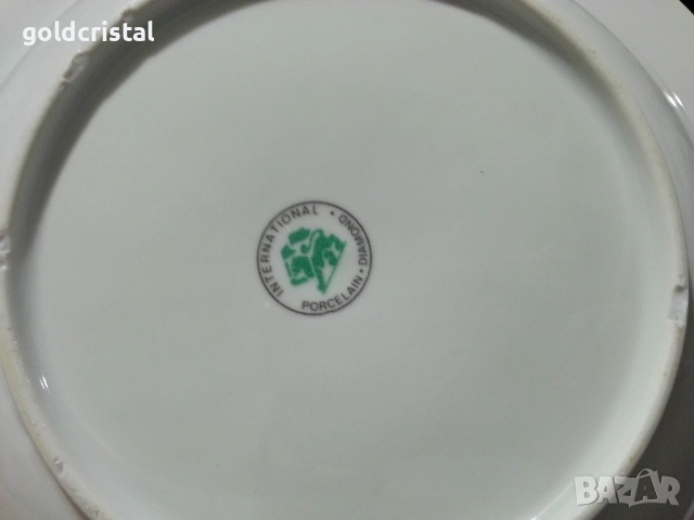 български порцелан дълбока чиния , снимка 5 - Антикварни и старинни предмети - 54023150