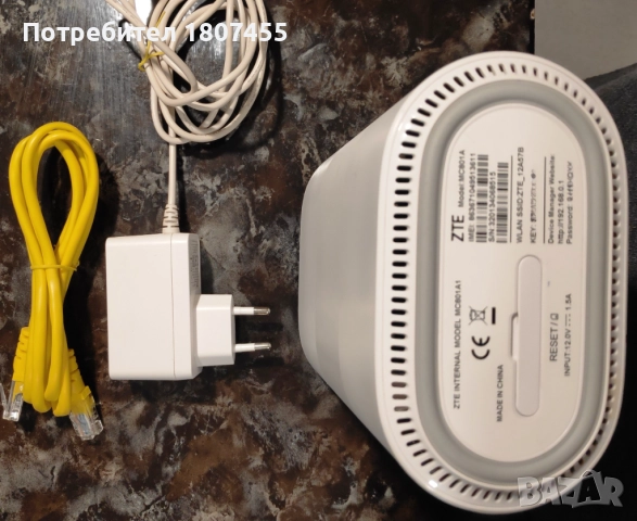 Рутер ZTE MC801A, снимка 6 - Рутери - 52070550
