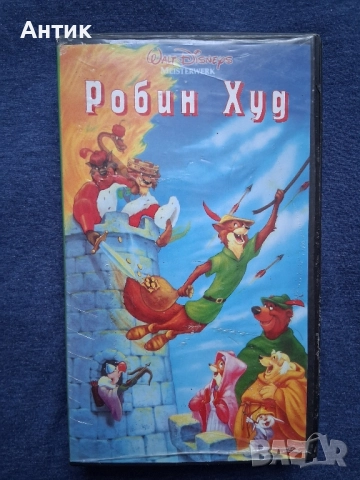 Видеокасети VHS Том и Джери Робин Худ Книга за Джунглата, снимка 2 - Други жанрове - 52545560