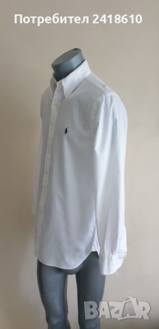 POLO Ralph Lauren Slim Fit  Cotton Mens Size M /15/32/33 ОРИГИНАЛ! НОВО! Мъжка Риза!, снимка 8 - Ризи - 46010290