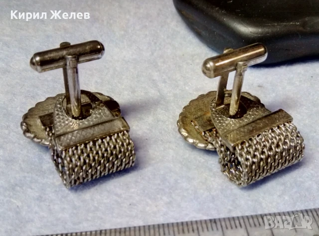 СКЪПОЦЕННИ РЕТРО АРТ БУТОНЕЛИ КОПЧЕТА за РЪКАВЕЛИ със ЗЕЛЕН ЯСПИС ЛУКС МОДЕЛ 37204, снимка 9 - Антикварни и старинни предмети - 51255513