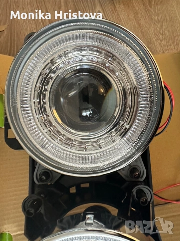 Нови Angel Eyes фарове DEPO за BMW E34 / E32 – лупи, снимка 2 - Аксесоари и консумативи - 53220750