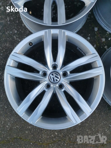 джанти vw golf 5x112 18 оргинални , снимка 7 - Гуми и джанти - 54019343