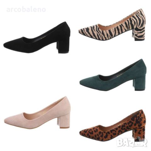 Дамски класически обувки на ток, 5цвята , снимка 1 - Дамски елегантни обувки - 40253787