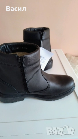 Мъжки боти естествена кожа N42, снимка 3 - Мъжки боти - 53778103