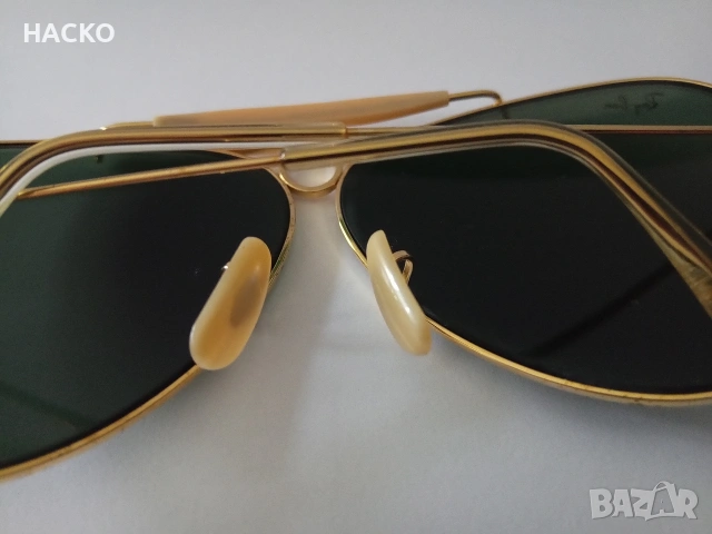 Слънчеви Oчила Ray Ban USA B&L Aviator BulletHole Shooter G-15 100% ОРИГИНАЛНИ, снимка 8 - Слънчеви и диоптрични очила - 54113185
