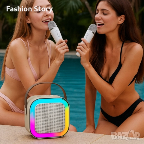 Караоке комплект NewEvo - Bluetooth 5.3, снимка 4 - Караоке - 51683808