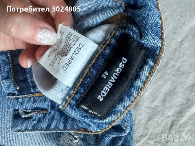 Мъжки къси дънки Dsquared, снимка 3 - Къси панталони - 50347711