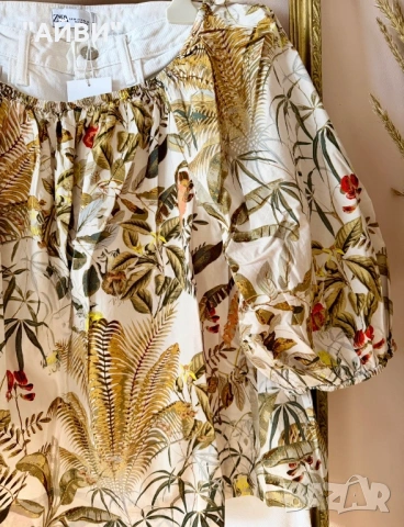 ZARA дамски дънки и риза H&M, снимка 9 - Дънки - 53966394