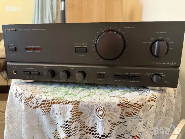 Като нов Technics SU-V660, снимка 2 - Ресийвъри, усилватели, смесителни пултове - 50097711