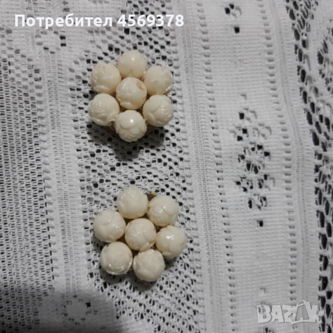 Обеци клипс видове , снимка 2 - Обеци - 52291101