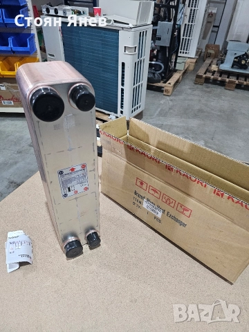 Пластинчат топлообменник Kaori K105S-48CTX - 48 пластини на R410