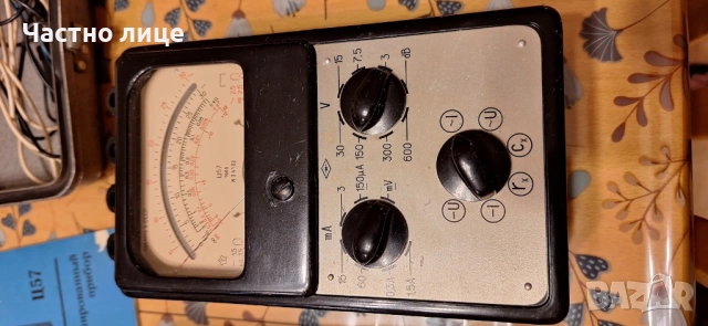 Ретро съветски мултицет Ц57 (1968 г.), снимка 4 - Друга електроника - 53997838