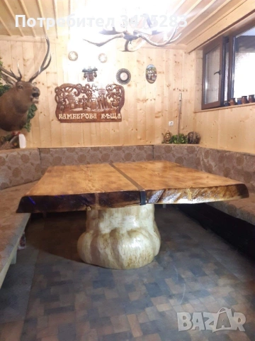 Продавам Плотове за маси 2,3 ,4 метра има обработени и необработени от сух материал., снимка 5 - Маси - 53581790