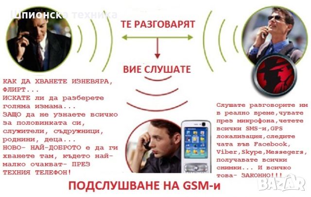 ПОДСЛУШВАНЕ на GSM-и, снимка 18 - Други - 46414823