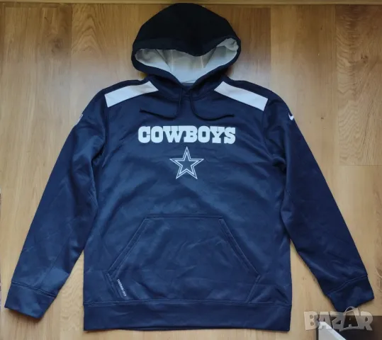 NFL Dallas Cowboys / Nike / Hoodie - мъжки суичър M, снимка 6 - Суичъри - 48284846