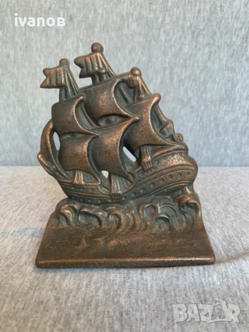 метална фигура кораб , снимка 1