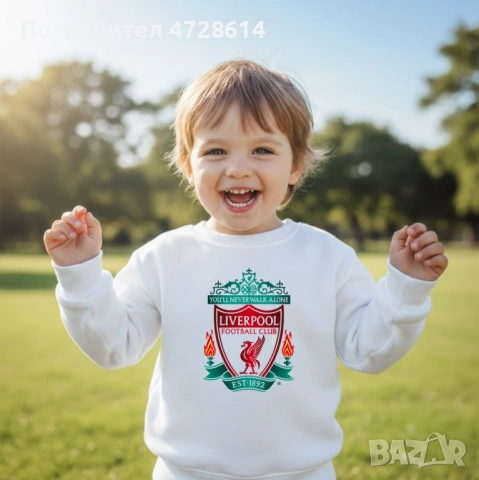 Liverpool детска блуза , суитшърт