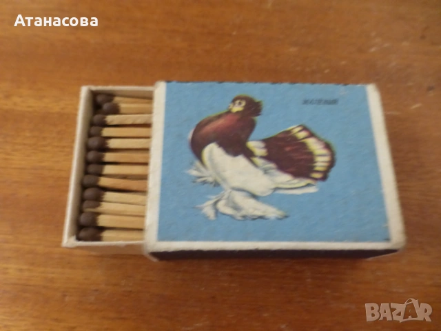 Кибрит с птица Гълъб, снимка 3 - Колекции - 53651353