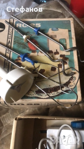 Ретро немски миксер RG25 с пасатор, снимка 3 - Миксери - 53041423