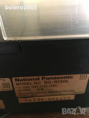 Музикален център National Panasonic SG-1030L, снимка 4 - Аудиосистеми - 46393395