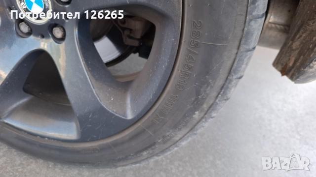 Гуми и джанти за БМВ Х5 Е53 спорт пакет, снимка 2 - Гуми и джанти - 52702177