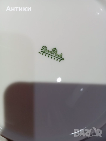 Порцеланови чинии Rosenchal, снимка 5 - Чинии - 52642507