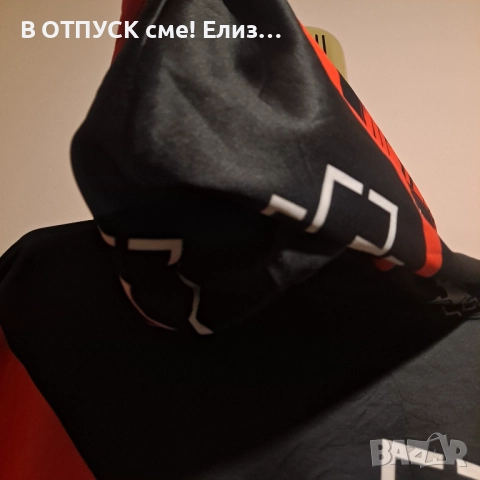 Унисекс Суичер с качулка Rammstein тотал принт, снимка 3 - Суичъри - 51817987