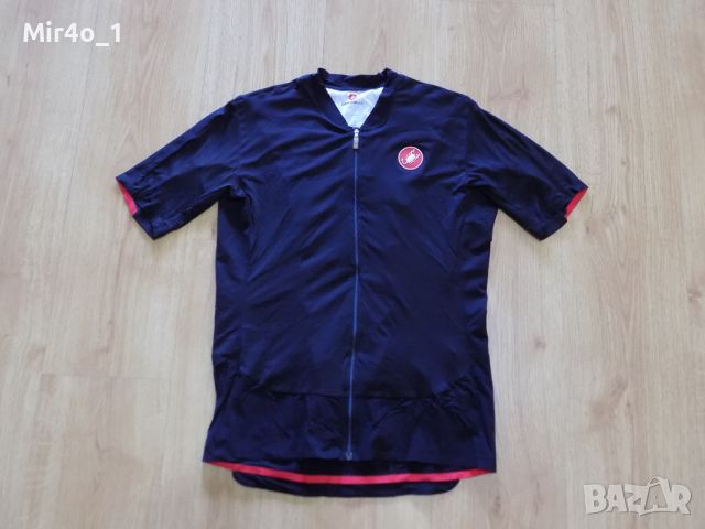 вело джърси castelli тениска екип шосейно колоездене мъжко оригинал XL, снимка 1 - Спортни дрехи, екипи - 46464157