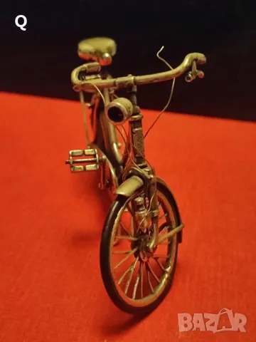 сребърна миниятура колело , снимка 6 - Колиета, медальони, синджири - 50368117