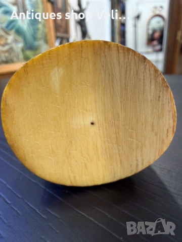 Ръчноизработена фигура от кост №8104, снимка 6 - Антикварни и старинни предмети - 54202061