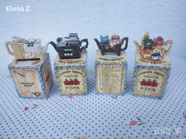 Колекционерски орнаменти чайници Cardew, снимка 13 - Колекции - 53720533