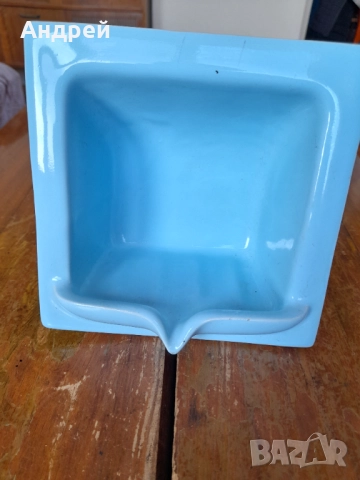 Стара фаянсова сапунерка #5, снимка 3 - Други ценни предмети - 51954002