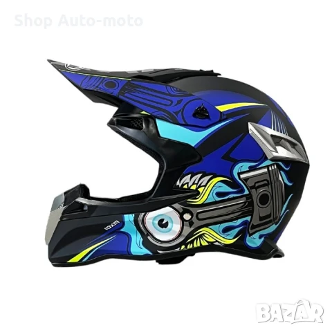 Кросова каска Automat, S, M, L и XL, 3 цвята, снимка 10 - Аксесоари и консумативи - 50509557